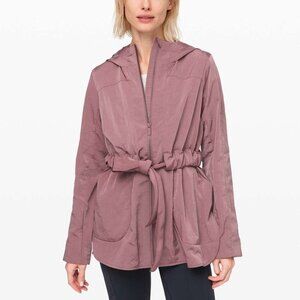 Lululemon New Moves Jacket in Misty Mocha size 8 NWT